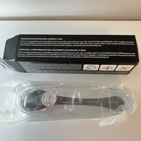 Brand new Nannette de Gaspe Roller Noir microneedling roller - Picture 3 of 8